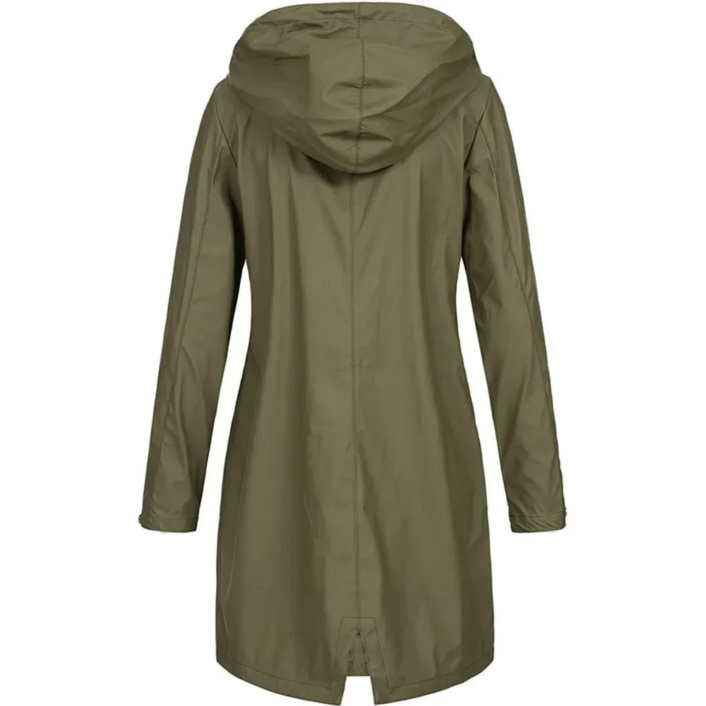 Trench-Coat Coupe-Vent pour Femme