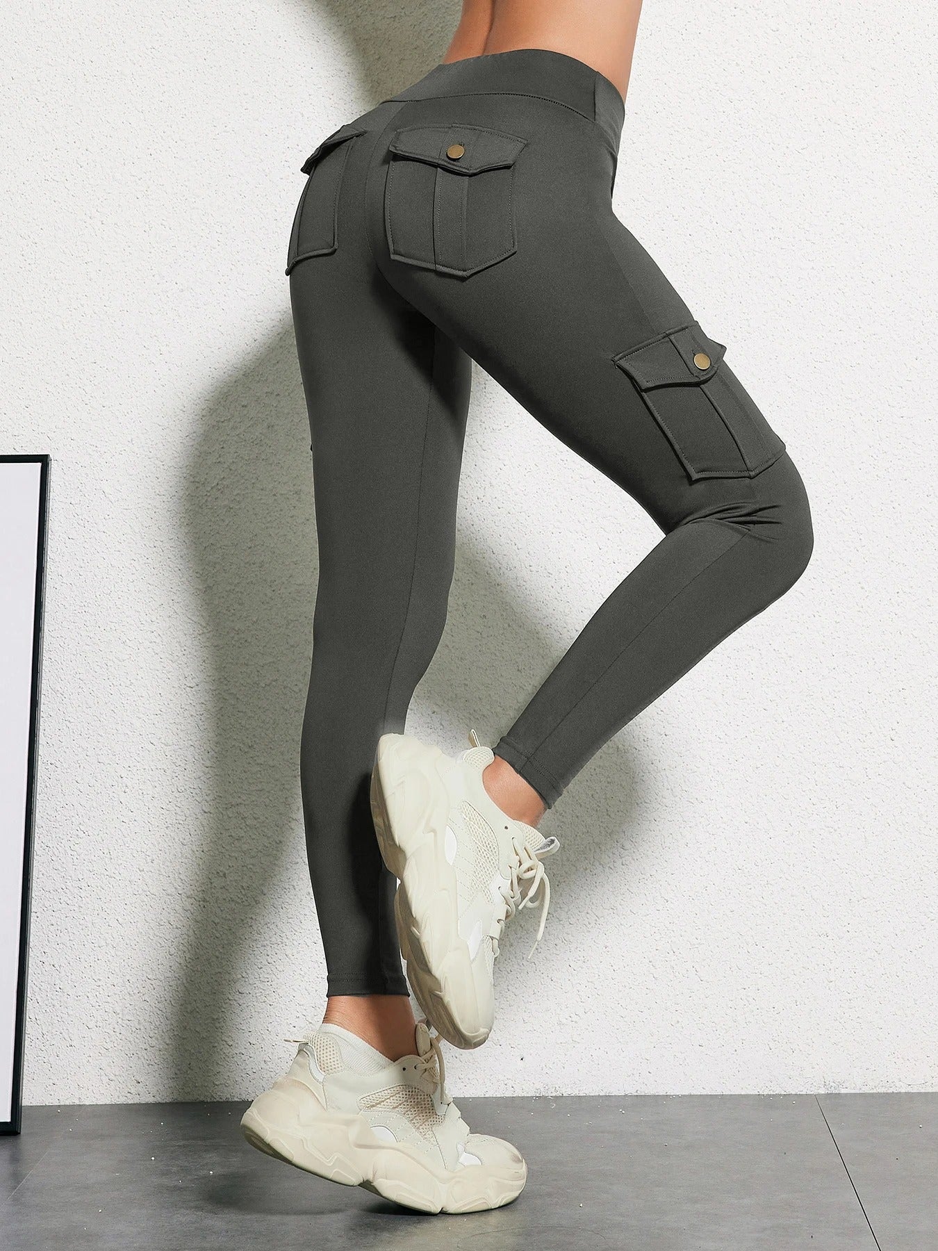 Pantalon de fitness taille haute pour femmes