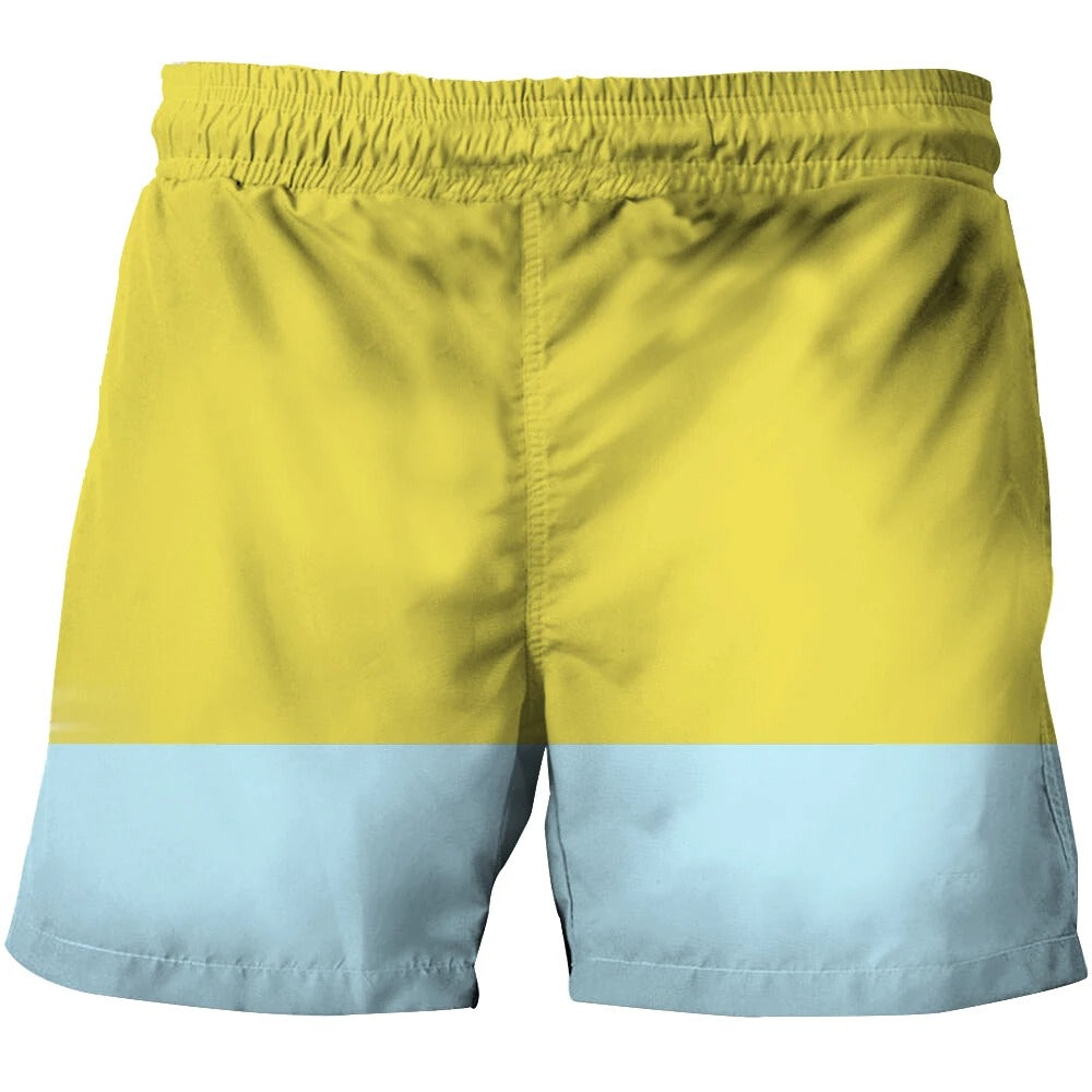 Short à motif 3D pour hommes
