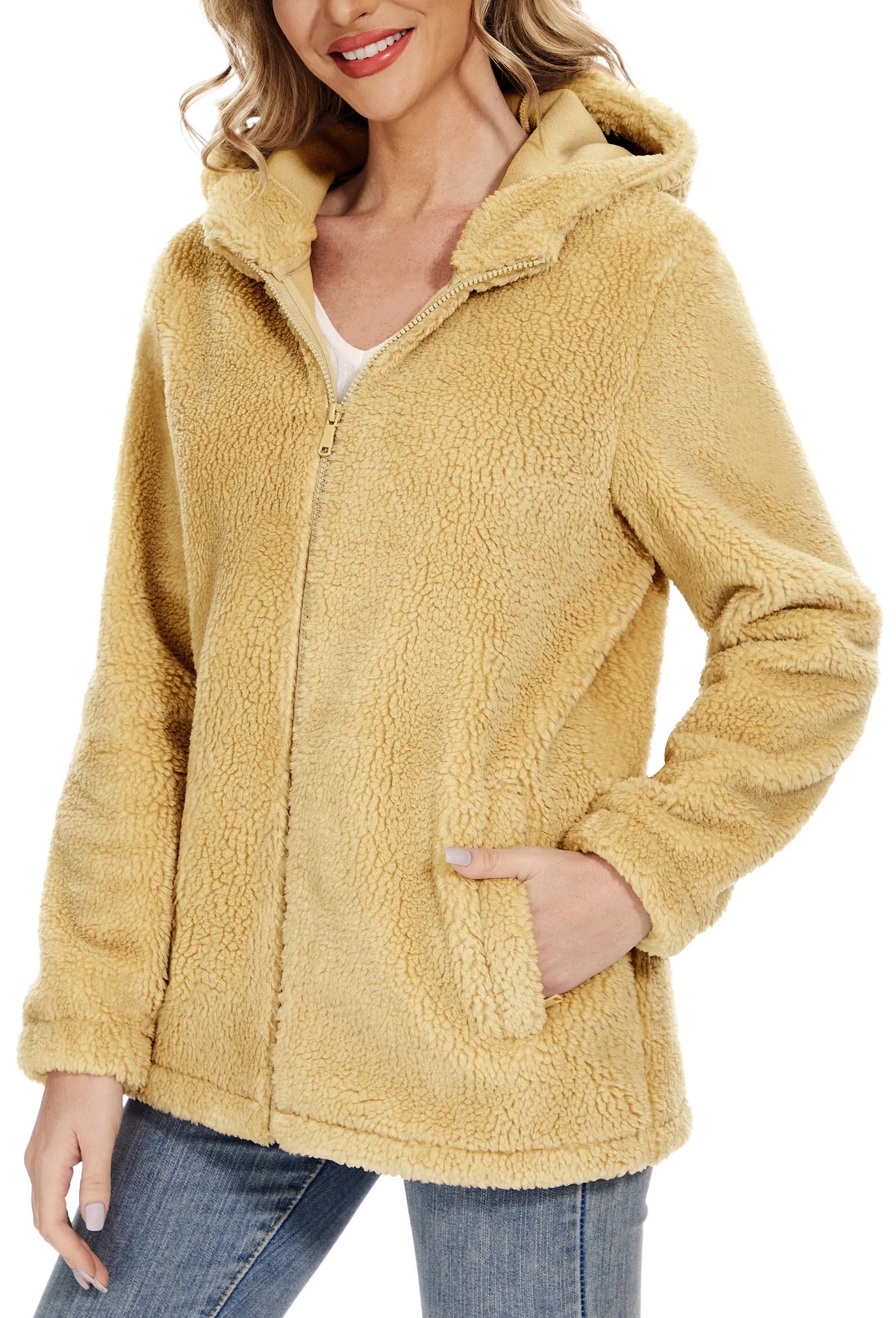 Veste moelleuse pour femmes