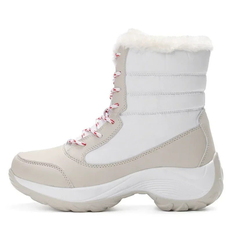 Bottes de neige d'extérieur à plateforme pour femmes