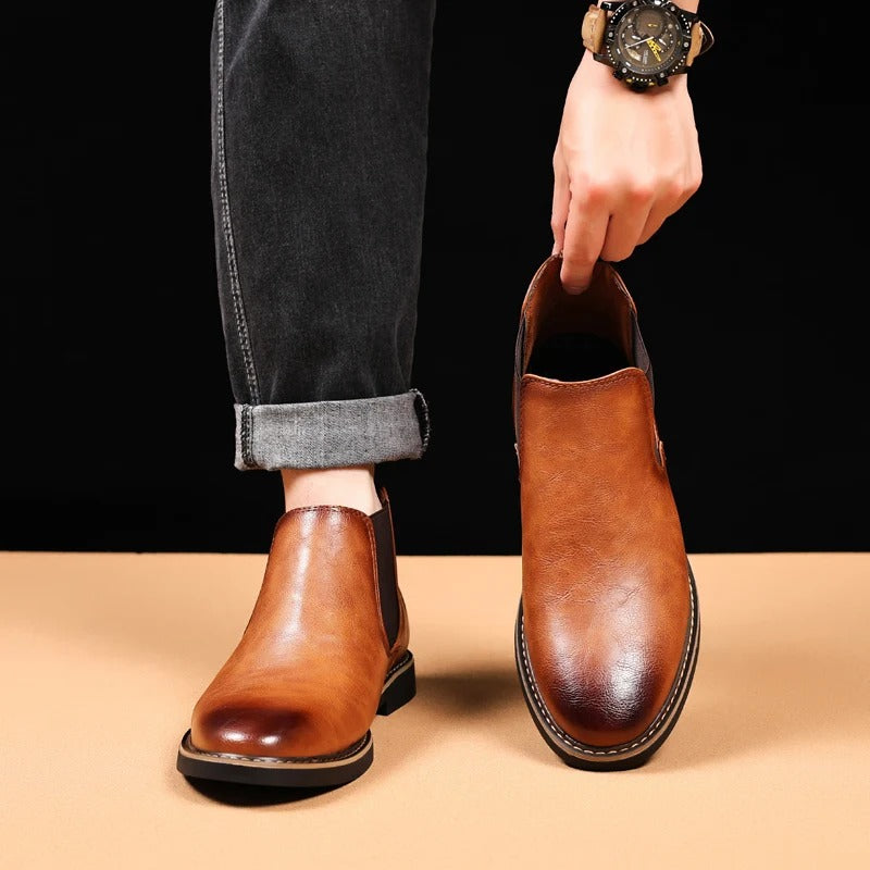 Bottines Chelsea rétro pour hommes
