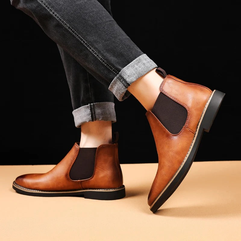 Bottines Chelsea rétro pour hommes
