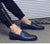 Chaussures en cuir tressé pour hommes