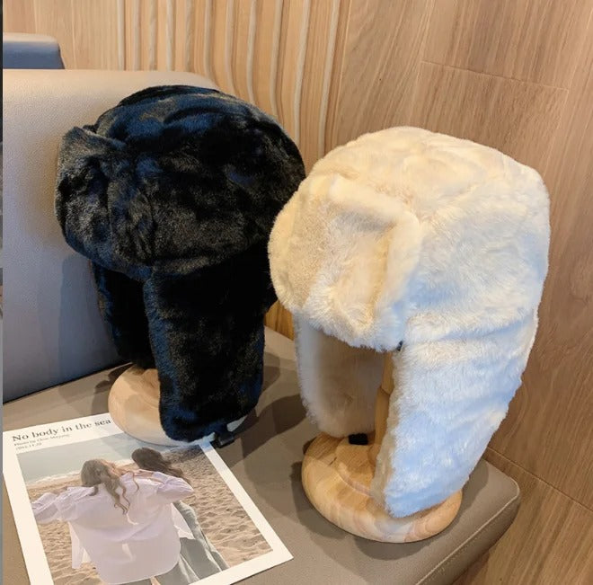 Bonnet chaud épais pour femmes