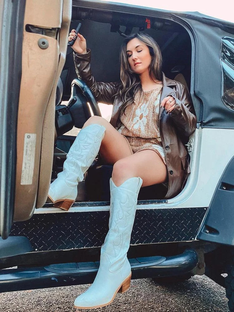 Bottes de cow-boy western pour femmes