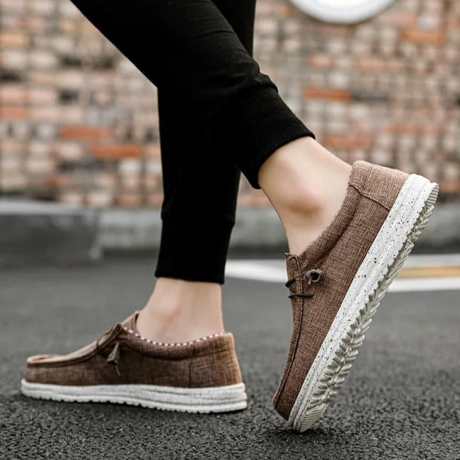 Chaussures en toile pour hommes