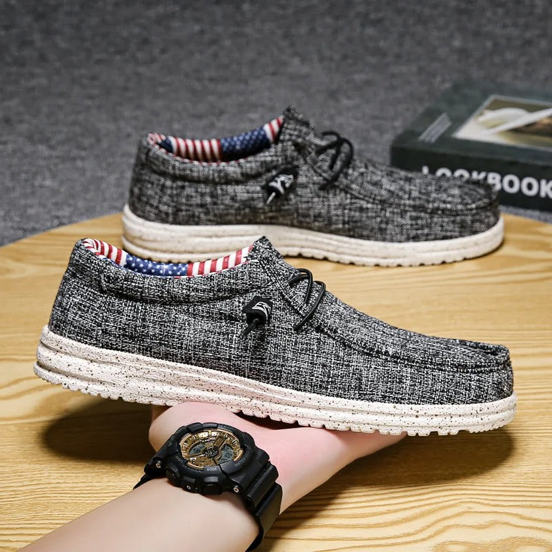 Chaussures en toile pour hommes