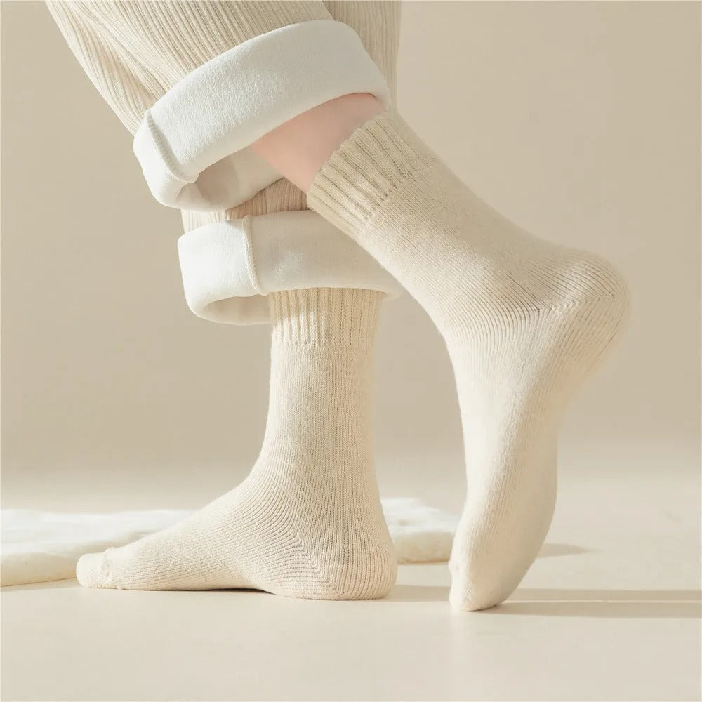 Chaussettes chaudes en laine pour l'hiver (3 paires)
