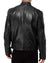 Veste de moto en cuir pour hommes