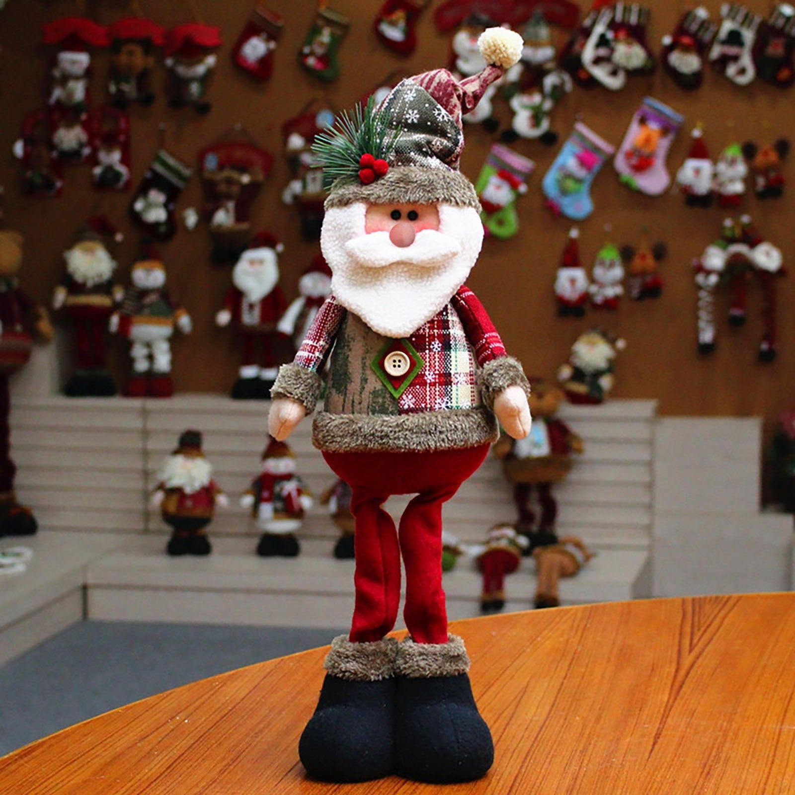 Poupée de Noël télescopique