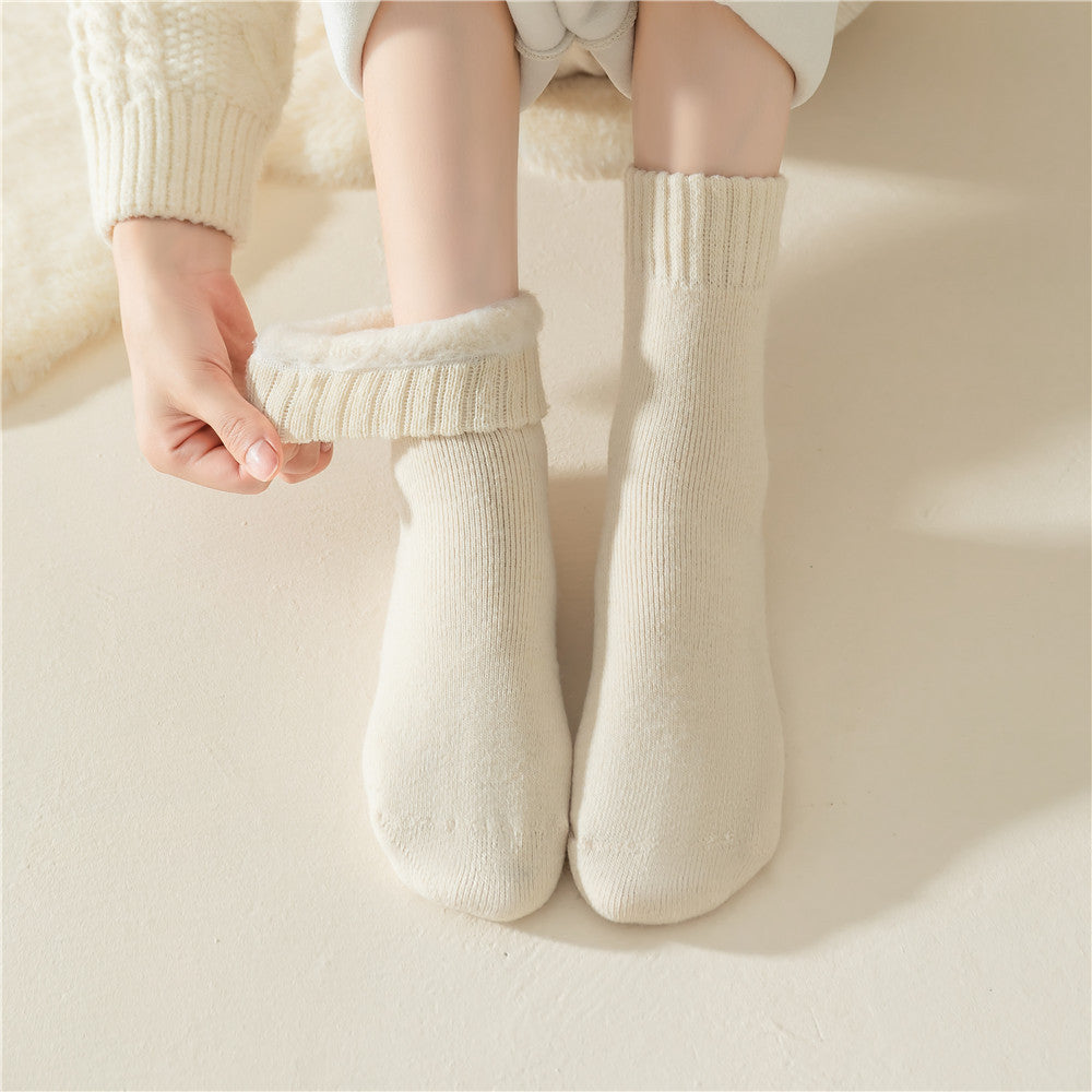 Chaussettes chaudes en laine pour l'hiver (3 paires)