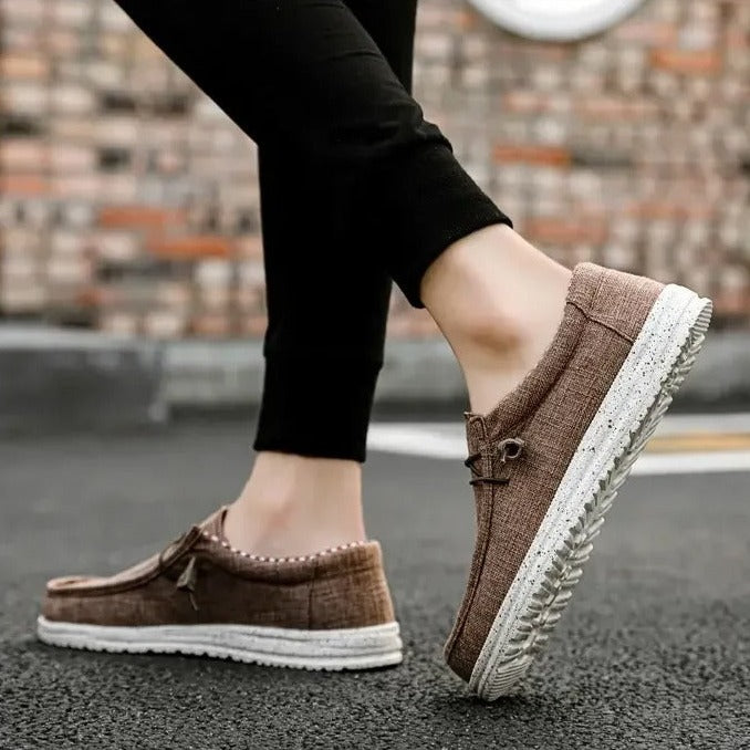 Mocassins à lacets décontractés pour hommes