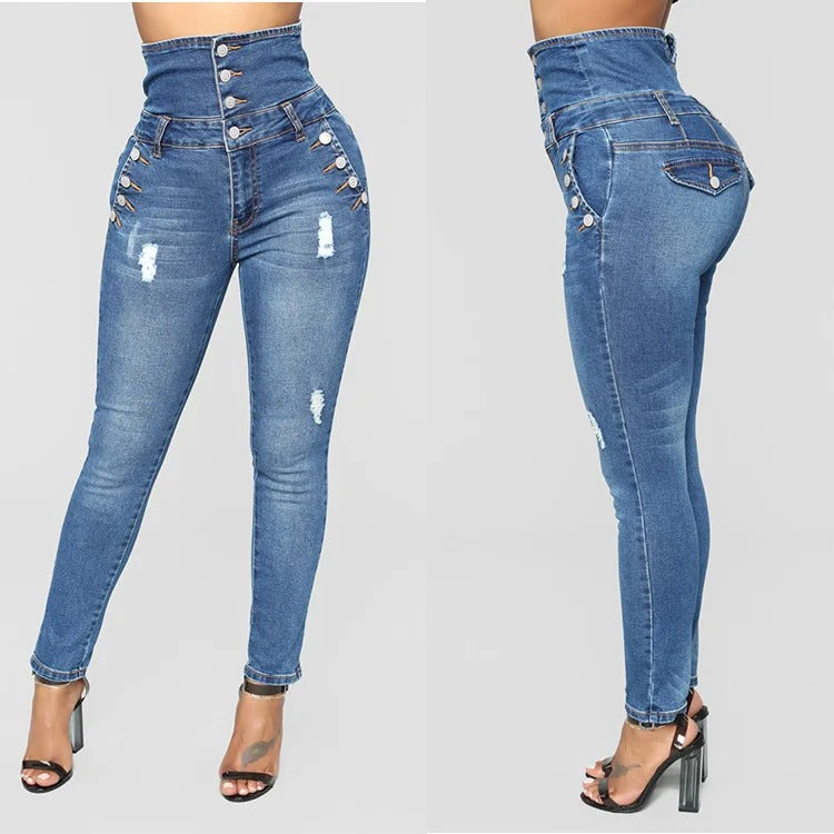 Pantalons en denim pour femmes