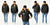 Blouson bombardier en peluche épaisse pour hommes