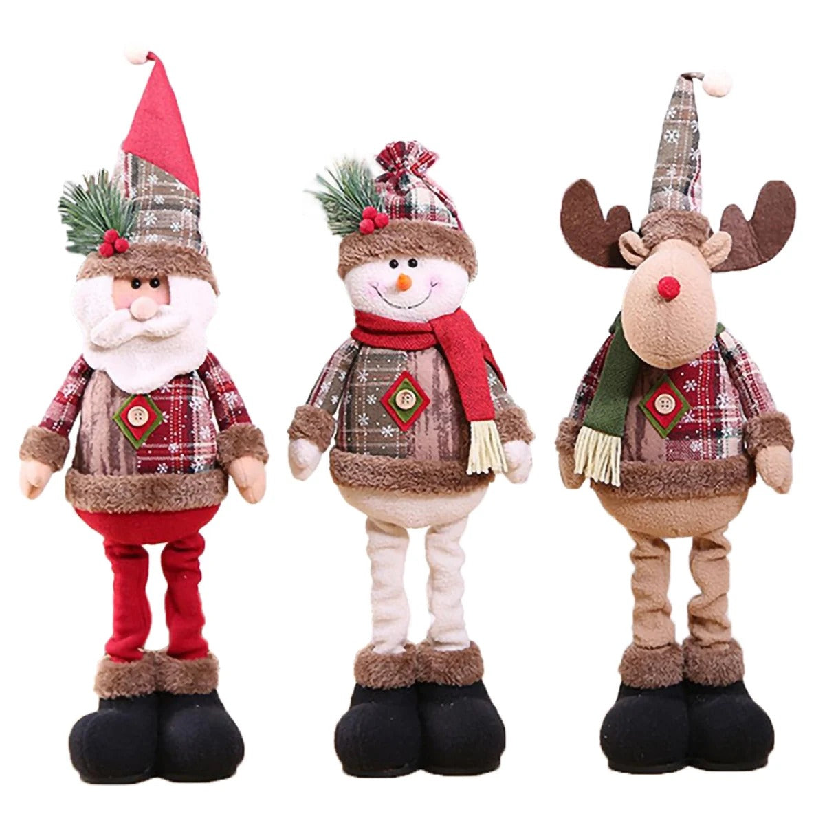 Poupée de Noël télescopique