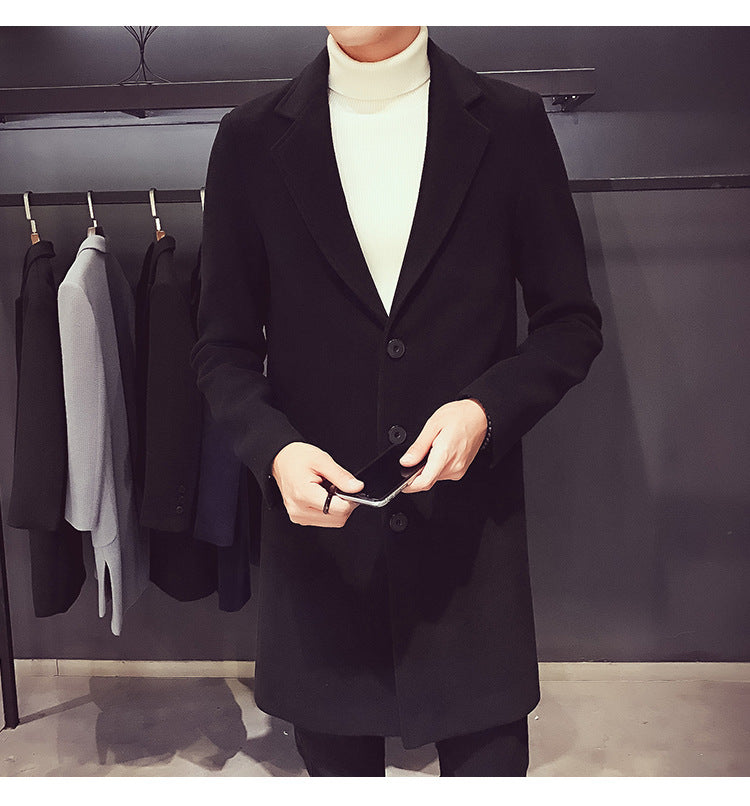 Manteau d'affaires ajusté pour hommes