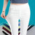 Pantalon skinny extensible décontracté pour femme