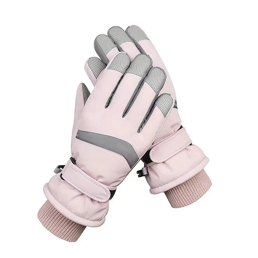 Gants de neige thermiques imperméables pour femmes
