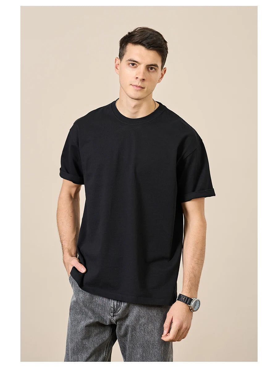 T-shirt en coton de haute qualité pour hommes