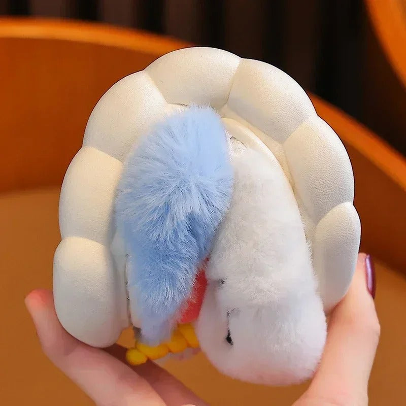 Chaussons en peluche licorne pour enfants