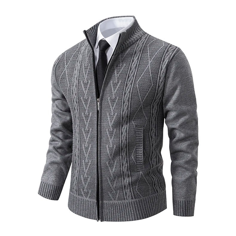 Pull en cachemire tricoté pour hommes