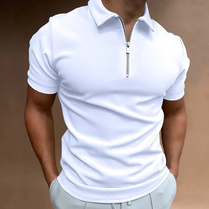 Variant image for Polo Masculin Classique Coton Respirant Printemps-43