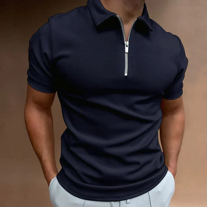 Variant image for Polo Masculin Classique Coton Respirant Printemps-9