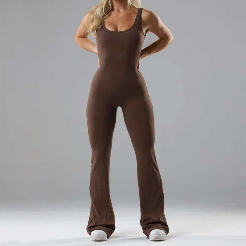 Variant image for Combinaison Femme Chic Évasée Polyester pour Mariage et Soirées Élégantes-11