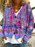 Variant image for Cardigan Femme Rétro Flanelle de Laine Douce-25