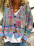 Cardigan Femme Rétro en Flanelle Douce-1