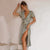 Robe Longue Femme Vintage Élégante en Coton-2