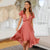 Variant image for Robe Longue Femme Vintage Élégante en Coton-9
