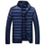 Veste en duvet de canard ultraléger blanche pour hommes