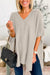 Variant image for Pull Femme Beige Décontracté en Cachemire Luxe-5