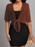 Variant image for Chemisier Femme Chic Ouvert Aéré Tissu Léger-42