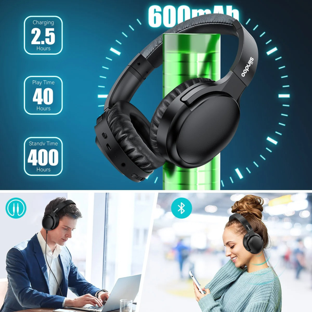 Casque à réduction de bruit Deep Bass BT 5.3