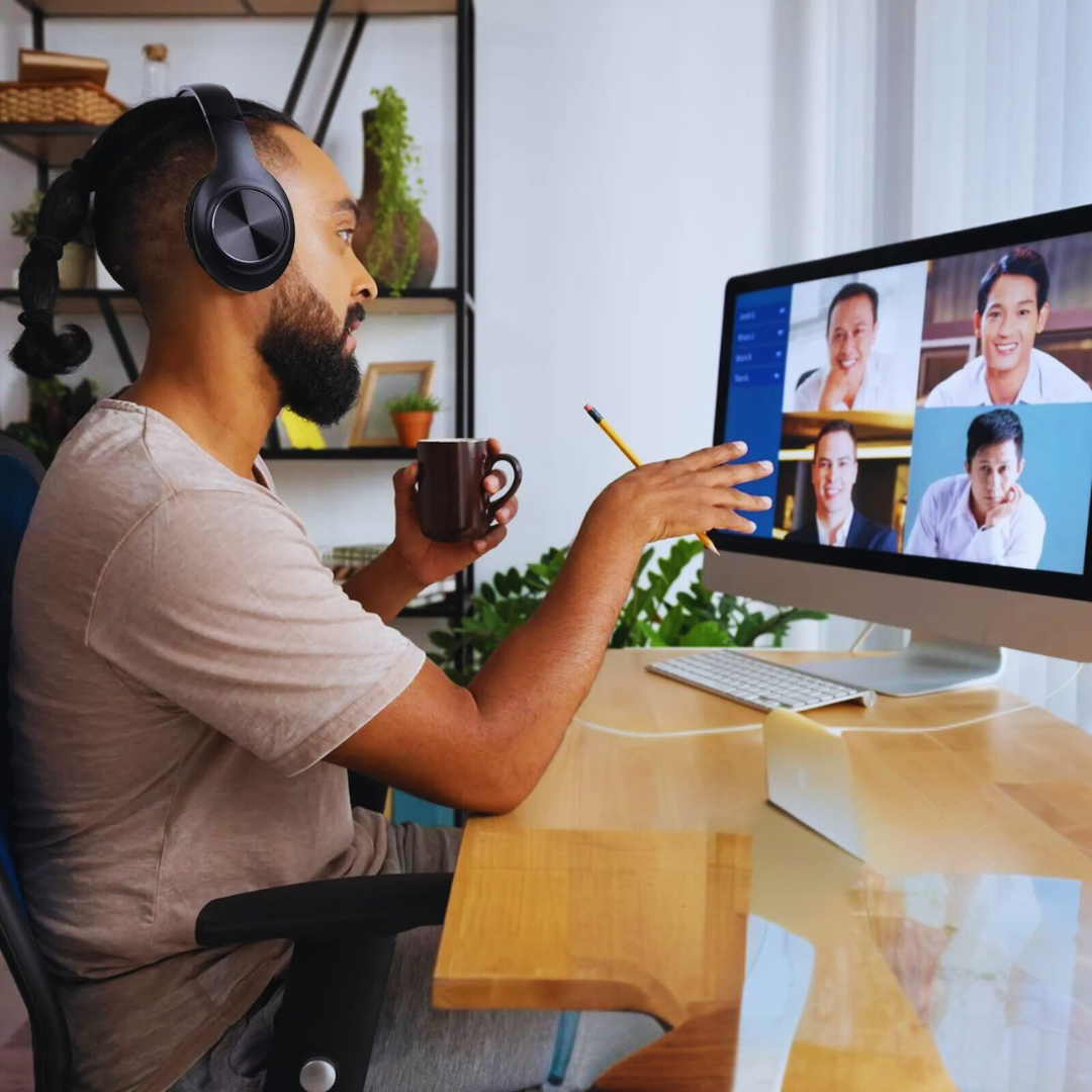 Casque sans fil supra-auriculaire pliable