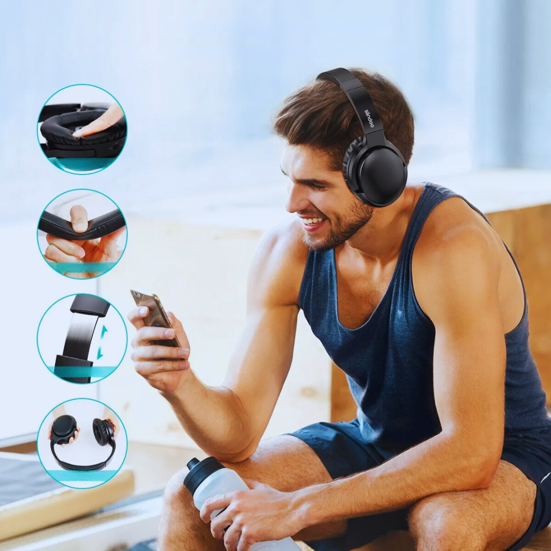 Casque à réduction de bruit Deep Bass BT 5.3