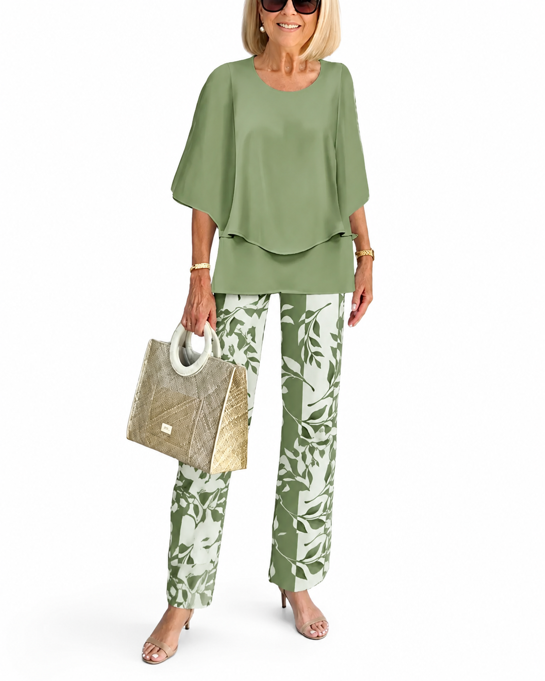 Ensemble Tailleur Femme Chic Polyvalent Deux Pièces