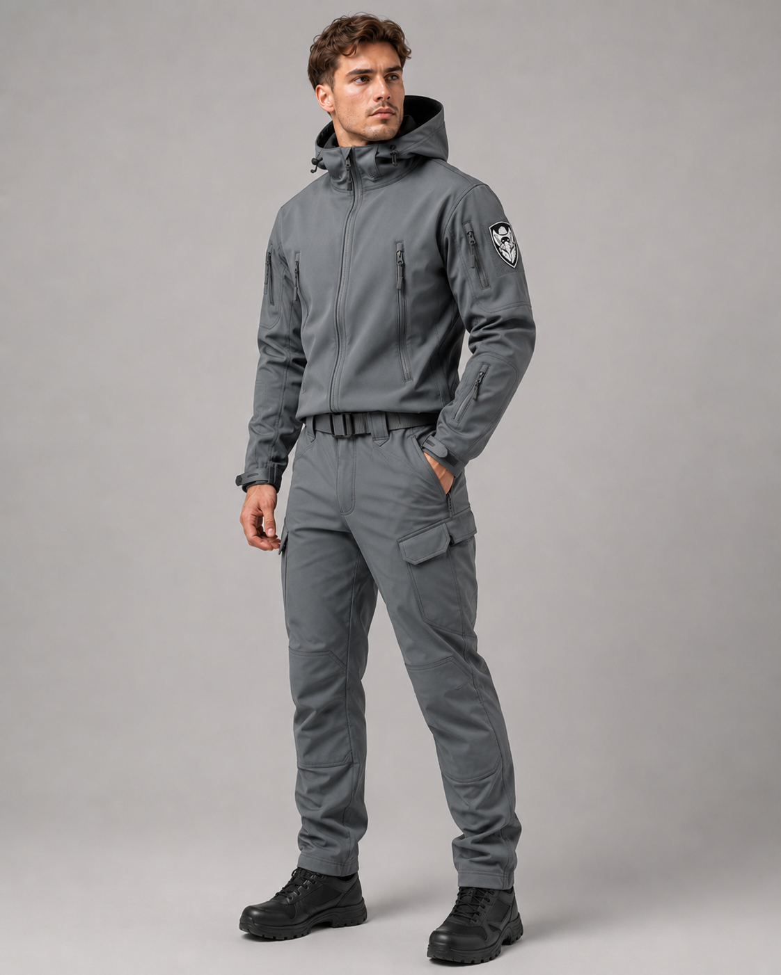 Ensemble Veste et Pantalon d'Extérieur Tactique pour Hommes