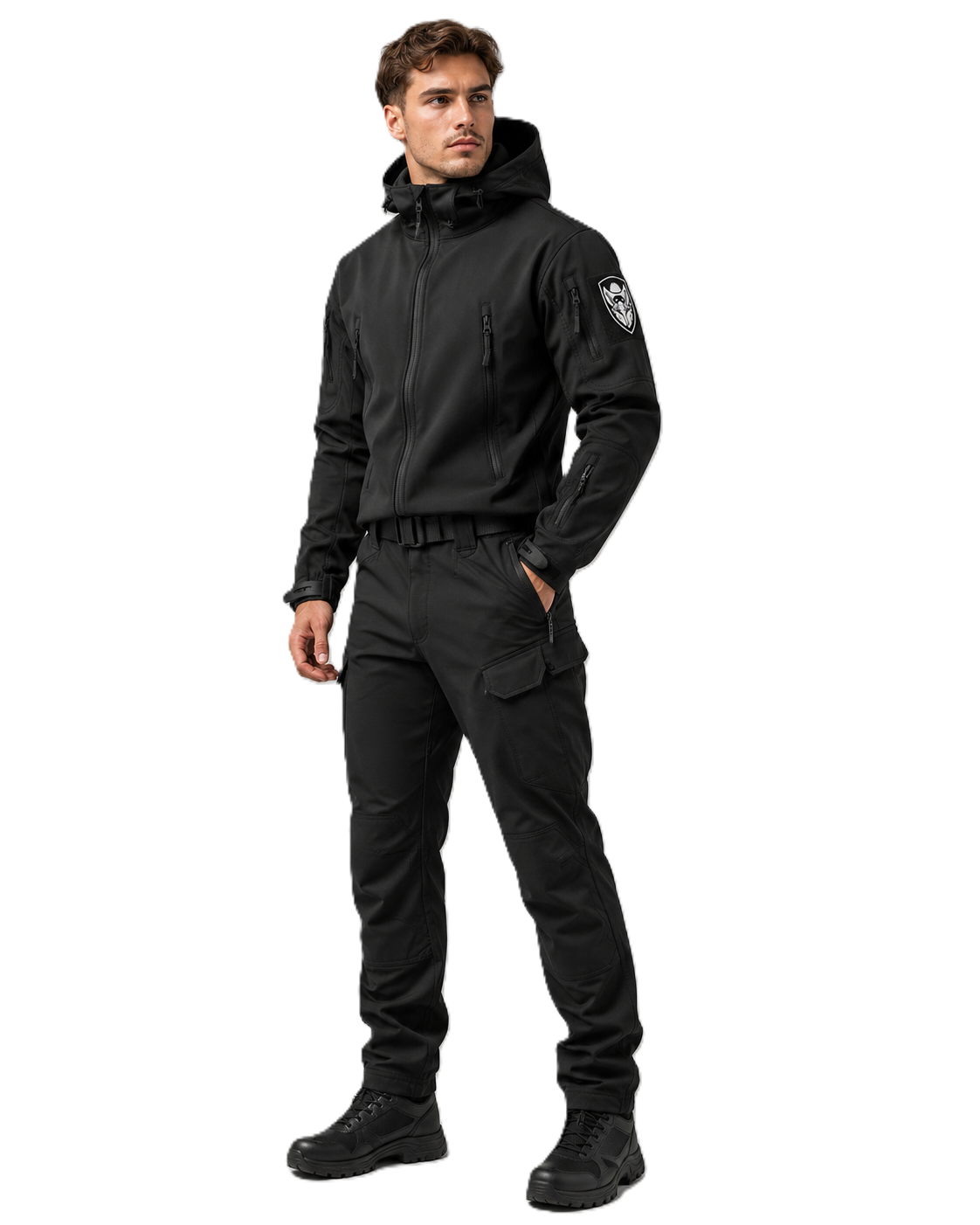 Ensemble Veste et Pantalon d'Extérieur Tactique pour Hommes