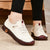 Variant image for Chaussures Femmes Confortables Noires Orthopédiques Sans Ampoules Cuir Synthétique-1
