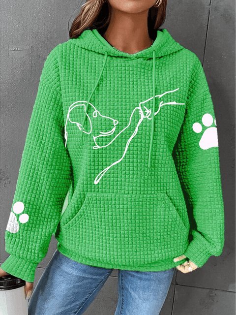 Sweat À Capuche Femme Confortable En Coton Doux 2