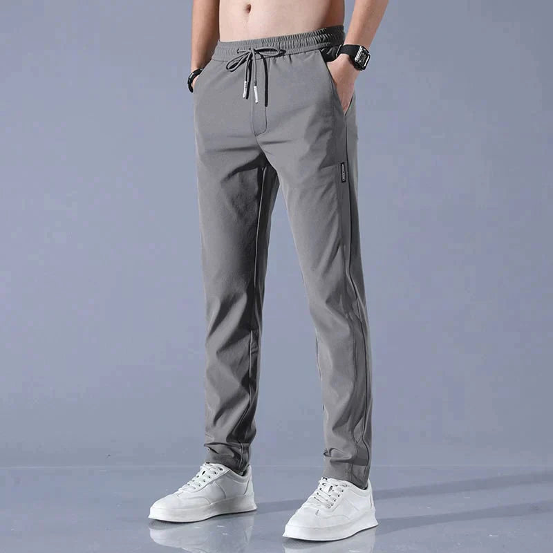 Variant image for Jean Homme Bleu Extensible Moderne Coton Coupe Ajustée-8