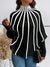 Variant image for Pull Femme à Rayures Confortable 100% Coton Casual Chic-1
