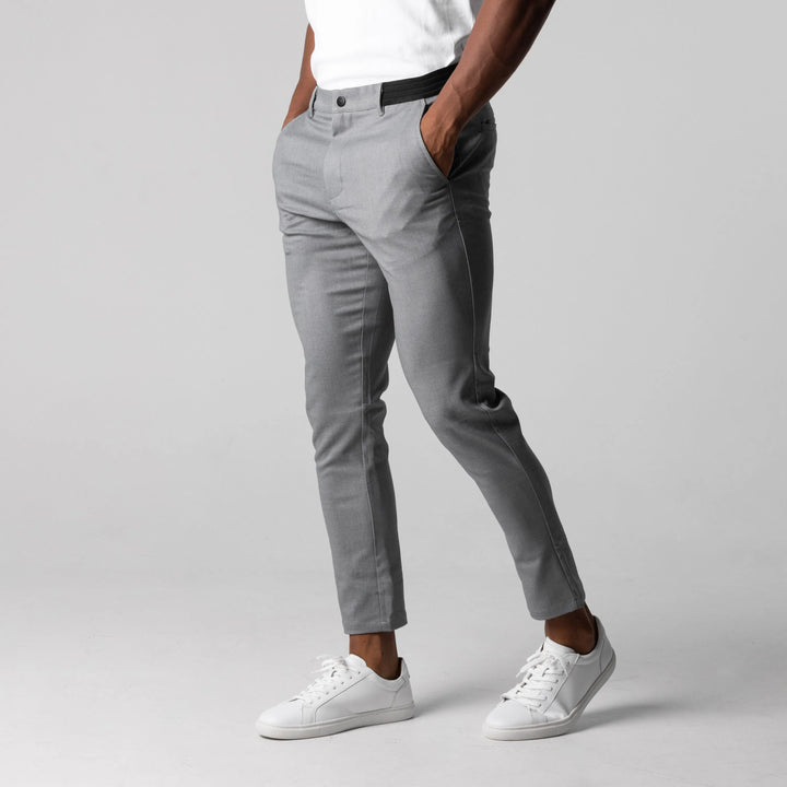 Chino Homme Slim en Coton de Qualité-1