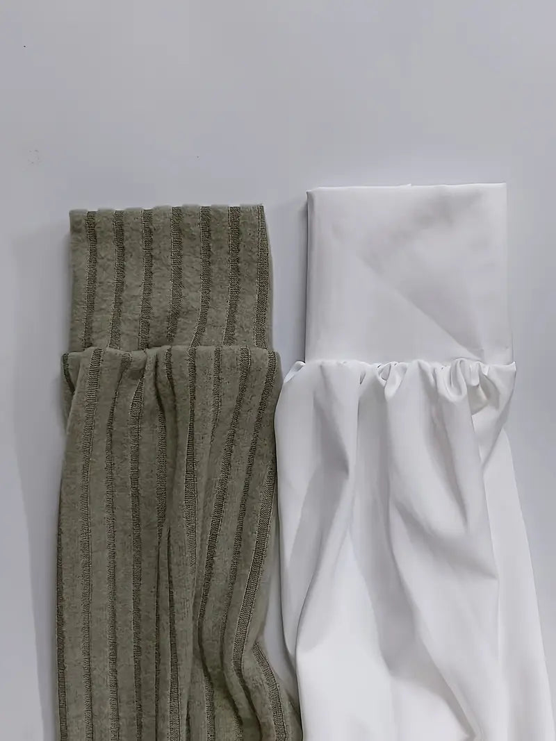 Haut Femme Asymétrique Élégant Tissu Doux-3