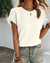 Variant image for T-Shirt Femme Décontracté 100% Coton Style Été-1