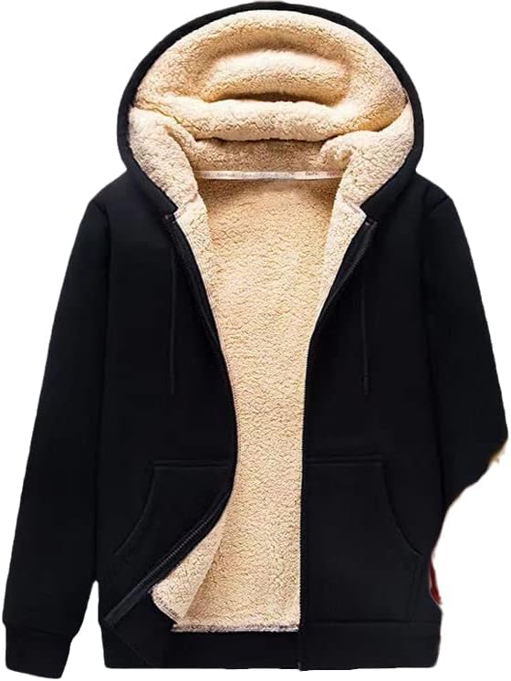 Veste polaire chaude et épaisse pour hommes